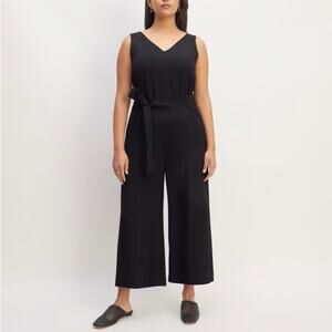 Everlane The Ultimate Jumpsuit in black Size 12 NWOT